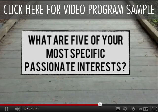 Click Here For A Free Video Program Sample | Workshop 4